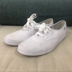 Keds Champion White Canvas Sneakers Size
